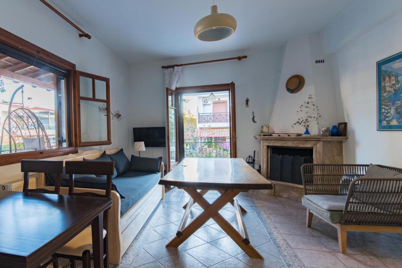 Seasidelongo Houses 1 Min From The Beach Of Nikiti ภายนอก รูปภาพ